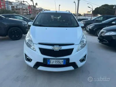 Usata Chevrolet Spark LT 79 CV (58 kW) 2011 Bianco Utilitaria