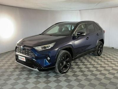 Begagnad Toyota RAV4 Hybrid Style 222 HK (163 kW) 2019 Blå SUV