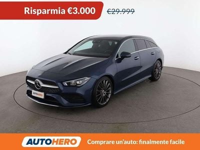 Usata Mercedes CLA200 Shooting Brake Premium 150 CV (110 kW) 2022 Blu Station wagon
