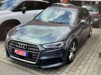 Usata Audi A3 S-Line 150 CV (110 kW) 2019 Grigio dautona Berlina