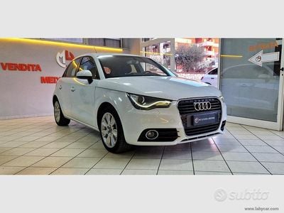 Usata Audi A1 Ambition 90 CV (66 kW) 2014 Bianco Utilitaria