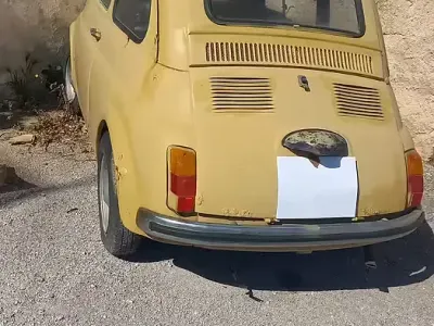 Usata Fiat 500 1970 Giallo Utilitaria