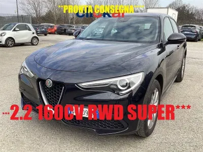 Usata Alfa Romeo Stelvio Super 160 CV (117 kW) 2020 Nero SUV