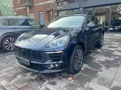 Usata Porsche Macan 250 CV (183 kW) 2016 Blu SUV