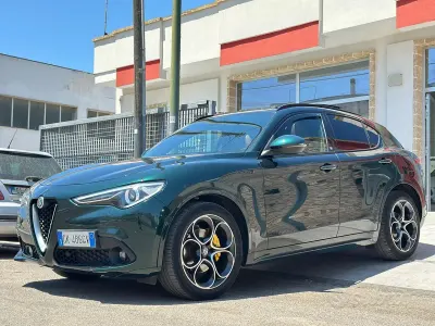 Usata Alfa Romeo Stelvio Ti 160 CV (117 kW) 2019 Verde SUV