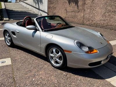 Usata Porsche Boxster 204 CV (150 kW) 1999 Argento Cabrio