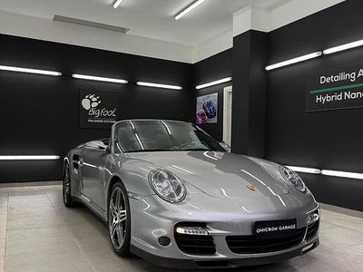 Usata Porsche 997 Turbo 480 CV (353 kW) 2008 Grigio Cabrio