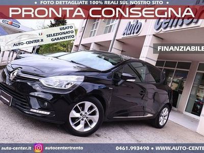 Usata Renault Clio IV LIMITED 73 CV (53 kW) 2017 Nero Utilitaria