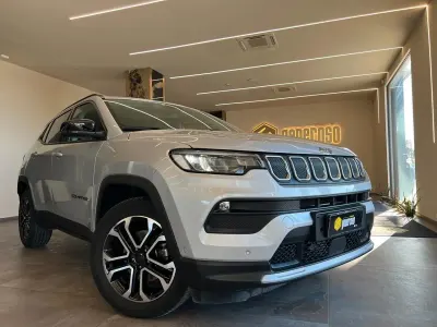 Brugt Jeep Compass Limited 131 HK (96 kW) 2023 Sølv SUV