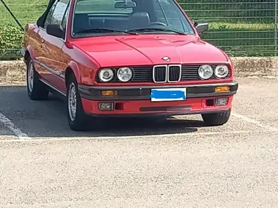 Usata BMW 318 116 CV (85 kW) 1992 Rosso Cabrio