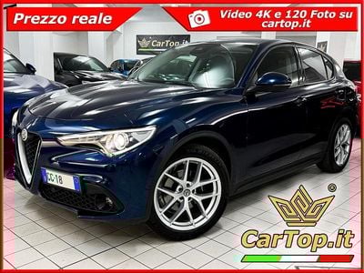 Usata Alfa Romeo Stelvio Executive 190 CV (139 kW) 2021 Blu SUV