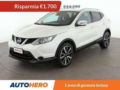 Bianco Usata 2017 Nissan Qashqai Tekna SUV | 12.599 € (Buon prezzo)
