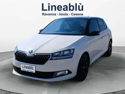 Usata Skoda Fabia 110 CV (80 kW) 2019 Bianco Utilitaria