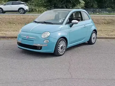 Usata Fiat 500 Lounge 85 CV (62 kW) 2012 Blu Berlina