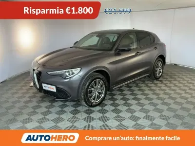 Usata Alfa Romeo Stelvio Lusso 210 CV (154 kW) 2019 Grigio SUV
