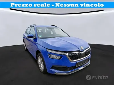 Usata Skoda Kamiq Ambition 90 CV (66 kW) 2021 Blu SUV