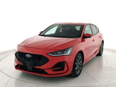 Usata Ford Focus ST-Line 125 CV (91 kW) 2022 Rosso Berlina