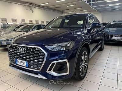 Usata Audi Q5 Sportback S-line plus 265 CV (194 kW) 2021 Blu SUV
