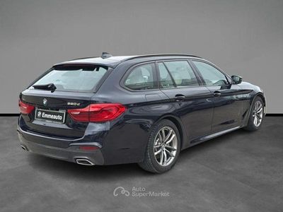 Begagnad BMW 520 M Sport 190 HK (139 kW) 2020 Blå Sedan