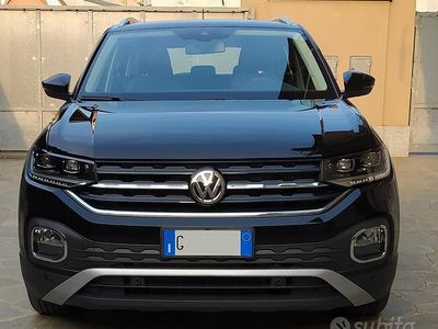 Usata VW T-Cross Advance 150 CV (110 kW) 2020 Nero SUV