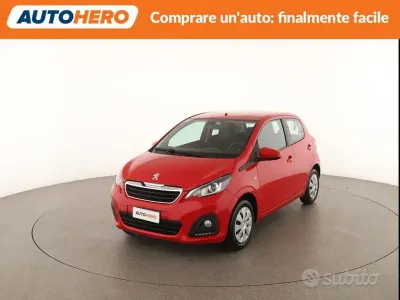 Usata Peugeot 108 Active 69 CV (50 kW) 2018 Rosso Berlina