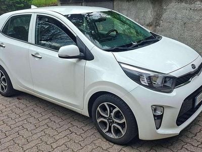 Usata Kia Picanto Active 65 CV (47 kW) 2018 Bianco Utilitaria