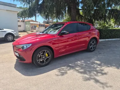 Usata Alfa Romeo Stelvio Veloce 210 CV (154 kW) 2017 Rosso SUV
