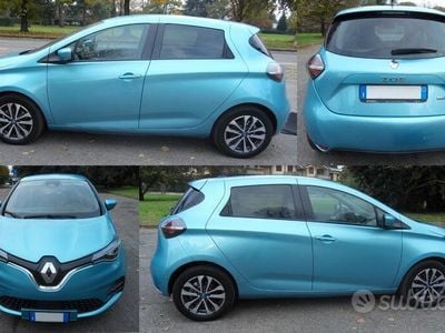 Usata Renault Zoe Intens 100 kW (136 CV) 2021 Blu/azzurro Utilitaria
