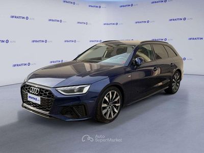 Usata Audi A4 S-Line 163 CV (119 kW) 2021 Blu Station wagon