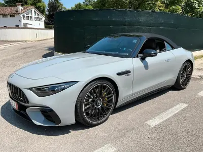 Usata Mercedes SL500 AMG Line Premium Plus 380 CV (279 kW) 2024 Grigio Cabrio