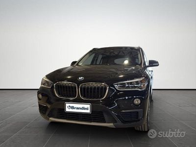 Usata BMW X1 Efficient Dynamics 116 CV (85 kW) 2019 Nero cinema SUV