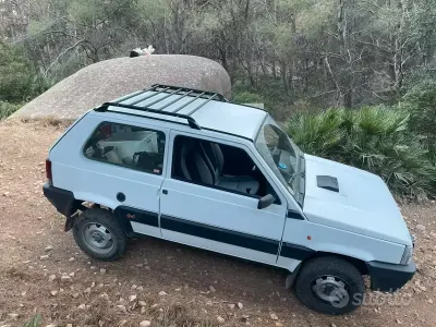 Usata Fiat Panda 4x4 1993 Bianco Utilitaria