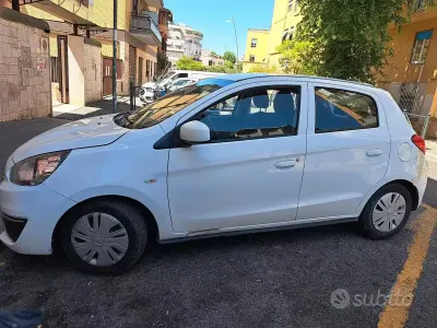 Usata Mitsubishi Space Star 2016 Bianco Utilitaria