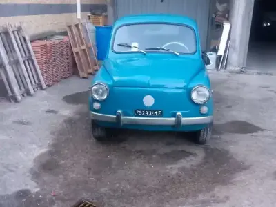 Usata Fiat 600D 1960 Blu Berlina