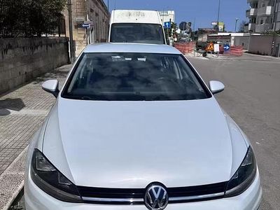 Usata VW Golf VII 110 CV (80 kW) 2017 Bianco Berlina