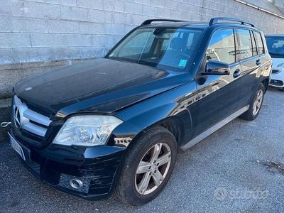 Usata Mercedes GLK220 170 CV (125 kW) 2010 Nero SUV