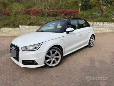 Usata Audi A1 Sportback 95 CV (69 kW) 2018 Bianco Utilitaria