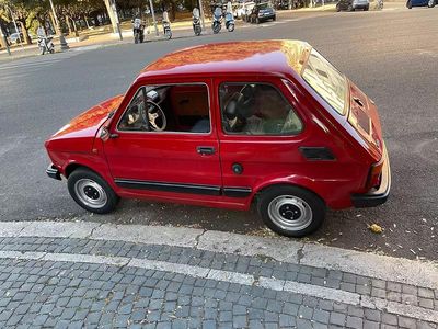Usata Fiat 126 24 CV (17 kW) 1981 Rosso Utilitaria