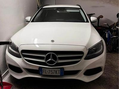 Usata Mercedes C220 170 CV (125 kW) 2017 Bianco Station wagon