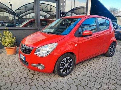 Usata Opel Agila 68 CV (50 kW) 2009 Rosso Utilitaria