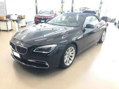 Usata BMW 640 Cabriolet Luxury Line 313 CV (230 kW) 2017 Nero Cabrio
