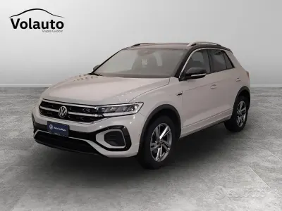 Usata VW T-Roc R-line 110 CV (80 kW) 2023 Beige SUV