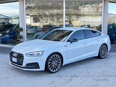 Usata Audi A5 Sportback S-Line 190 CV (139 kW) 2018 Bianco Utilitaria