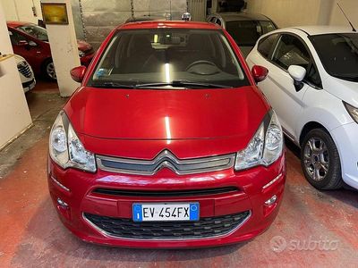 Usata Citroën C3 PureTech 81 CV (59 kW) 2014 Rosso Berlina
