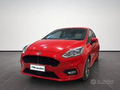 Gebraucht Ford Fiesta ST-Line 86 PS (63 kW) 2018 Rot Kleinwagen