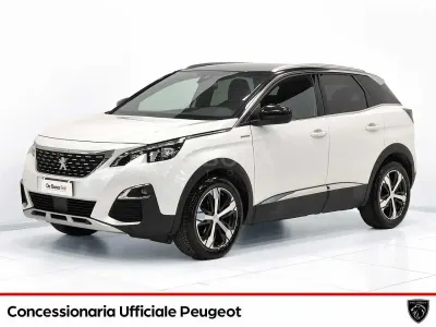 Usata Peugeot 3008 GT-line 131 CV (96 kW) 2017 Bianco SUV