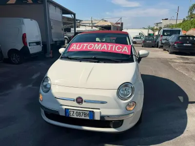 Usata Fiat 500C Lounge 69 CV (50 kW) 2015 Bianco Cabrio