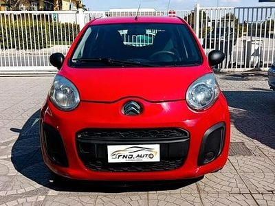 Usata Citroën C1 Attraction 68 CV (50 kW) 2013 Rosso Utilitaria
