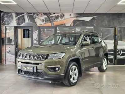 Usata Jeep Compass Longitude 140 CV (102 kW) 2018 Verde SUV