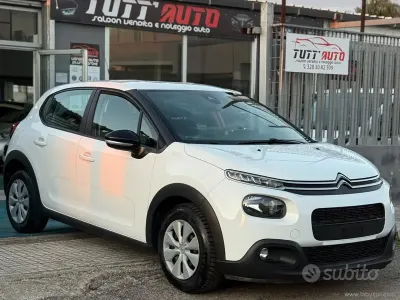 Usata Citroën C3 Shine 102 CV (75 kW) 2019 Bianco Berlina